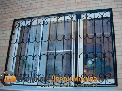 Изготовление металлических решеток на окна