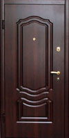 фото дверей с отделкой МДФ