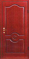фото дверей с отделкой МДФ